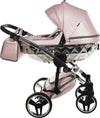 Trio Junama Diamond Mirror V2 3 in 1 Pelle Nav. Rosa/Silver Telaio Silver Prima infanzia/Passeggini carrozzine e accessori/Passeggini e carrozzine/Sistemi modulari La Casa Del Bebè - Napoli, Commerciovirtuoso.it