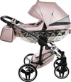Trio Junama Diamond Mirror V2 3 in 1 Pelle Nav. Rosa/Silver Telaio Silver Prima infanzia/Passeggini carrozzine e accessori/Passeggini e carrozzine/Sistemi modulari La Casa Del Bebè - Napoli, Commerciovirtuoso.it