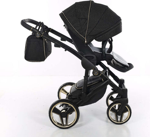Trio Junama Diamond Mirror V2 3 in 1 Tessuto Nav. Oro Giallo Telaio Nero Prima infanzia/Passeggini carrozzine e accessori/Passeggini e carrozzine/Sistemi modulari La Casa Del Bebè - Napoli, Commerciovirtuoso.it
