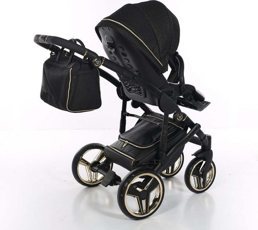 Trio Junama Diamond Mirror V2 3 in 1 Tessuto Nav. Oro Giallo Telaio Nero Prima infanzia/Passeggini carrozzine e accessori/Passeggini e carrozzine/Sistemi modulari La Casa Del Bebè - Napoli, Commerciovirtuoso.it