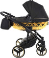 Trio Junama Diamond Mirror V2 3 in 1 Tessuto Nav. Oro Giallo Telaio Nero Prima infanzia/Passeggini carrozzine e accessori/Passeggini e carrozzine/Sistemi modulari La Casa Del Bebè - Napoli, Commerciovirtuoso.it