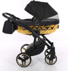 Trio Junama Diamond Mirror V2 3 in 1 Tessuto Nav. Oro Giallo Telaio Nero Prima infanzia/Passeggini carrozzine e accessori/Passeggini e carrozzine/Sistemi modulari La Casa Del Bebè - Napoli, Commerciovirtuoso.it