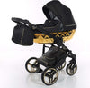 Trio Junama Diamond Mirror V2 3 in 1 Tessuto Nav. Oro Giallo Telaio Nero Prima infanzia/Passeggini carrozzine e accessori/Passeggini e carrozzine/Sistemi modulari La Casa Del Bebè - Napoli, Commerciovirtuoso.it