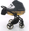 Trio Junama Diamond Mirror V2 3 in 1 Tessuto Nav. Oro Giallo Telaio Nero Prima infanzia/Passeggini carrozzine e accessori/Passeggini e carrozzine/Sistemi modulari La Casa Del Bebè - Napoli, Commerciovirtuoso.it