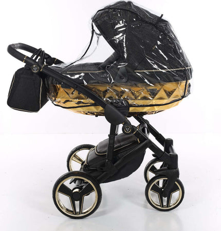 Trio Junama Diamond Mirror V2 3 in 1 Tessuto Nav. Oro Giallo Telaio Nero Prima infanzia/Passeggini carrozzine e accessori/Passeggini e carrozzine/Sistemi modulari La Casa Del Bebè - Napoli, Commerciovirtuoso.it