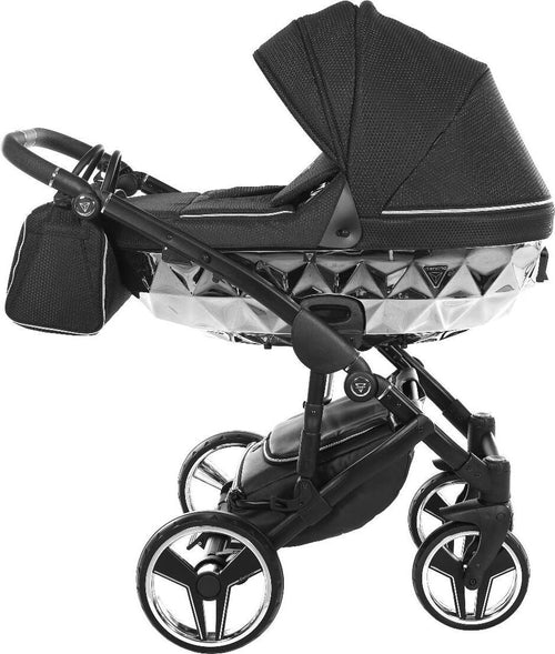 Trio Junama Diamond Mirror V2 3 in 1 Tessuto Nav. Silver Telaio Nero Prima infanzia/Passeggini carrozzine e accessori/Passeggini e carrozzine/Sistemi modulari La Casa Del Bebè - Napoli, Commerciovirtuoso.it