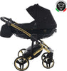 Trio Junama Diamond S Line Black Telaio Oro Giallo Prima infanzia/Passeggini carrozzine e accessori/Passeggini e carrozzine/Sistemi modulari La Casa Del Bebè - Napoli, Commerciovirtuoso.it