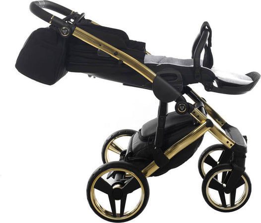 Trio Junama Diamond S Line Black Telaio Oro Giallo Prima infanzia/Passeggini carrozzine e accessori/Passeggini e carrozzine/Sistemi modulari La Casa Del Bebè - Napoli, Commerciovirtuoso.it