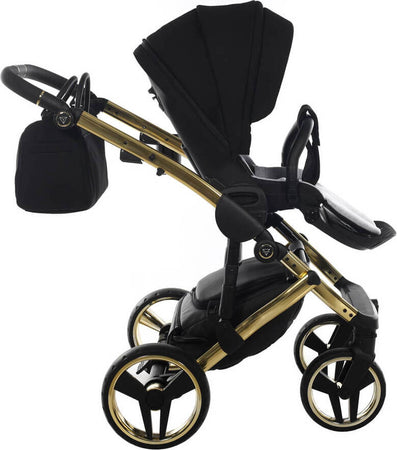Trio Junama Diamond S Line Black Telaio Oro Giallo Prima infanzia/Passeggini carrozzine e accessori/Passeggini e carrozzine/Sistemi modulari La Casa Del Bebè - Napoli, Commerciovirtuoso.it