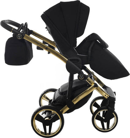 Trio Junama Diamond S Line Black Telaio Oro Giallo Prima infanzia/Passeggini carrozzine e accessori/Passeggini e carrozzine/Sistemi modulari La Casa Del Bebè - Napoli, Commerciovirtuoso.it