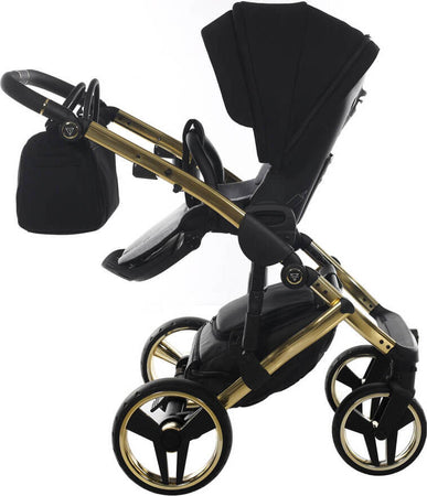 Trio Junama Diamond S Line Black Telaio Oro Giallo Prima infanzia/Passeggini carrozzine e accessori/Passeggini e carrozzine/Sistemi modulari La Casa Del Bebè - Napoli, Commerciovirtuoso.it