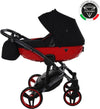 Trio Junama Diamond S Line Red&Black Prima infanzia/Passeggini carrozzine e accessori/Passeggini e carrozzine/Sistemi modulari La Casa Del Bebè - Napoli, Commerciovirtuoso.it