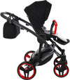 Trio Junama Diamond S Line Red&Black Prima infanzia/Passeggini carrozzine e accessori/Passeggini e carrozzine/Sistemi modulari La Casa Del Bebè - Napoli, Commerciovirtuoso.it