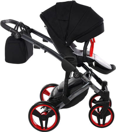 Trio Junama Diamond S Line Red&Black Prima infanzia/Passeggini carrozzine e accessori/Passeggini e carrozzine/Sistemi modulari La Casa Del Bebè - Napoli, Commerciovirtuoso.it