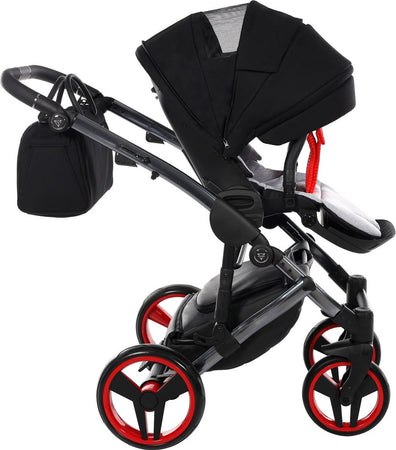 Trio Junama Diamond S Line Red&Black Prima infanzia/Passeggini carrozzine e accessori/Passeggini e carrozzine/Sistemi modulari La Casa Del Bebè - Napoli, Commerciovirtuoso.it