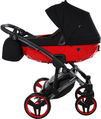 Trio Junama Diamond S Line Red&Black Prima infanzia/Passeggini carrozzine e accessori/Passeggini e carrozzine/Sistemi modulari La Casa Del Bebè - Napoli, Commerciovirtuoso.it