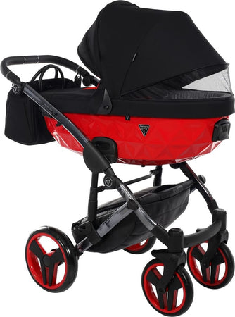 Trio Junama Diamond S Line Red&Black Prima infanzia/Passeggini carrozzine e accessori/Passeggini e carrozzine/Sistemi modulari La Casa Del Bebè - Napoli, Commerciovirtuoso.it