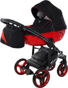 Trio Junama Diamond S Line Red&Black Prima infanzia/Passeggini carrozzine e accessori/Passeggini e carrozzine/Sistemi modulari La Casa Del Bebè - Napoli, Commerciovirtuoso.it