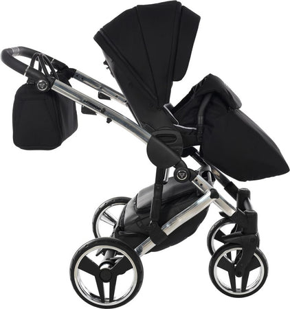 Trio Junama Diamond S Line White/Black Telaio Cromato Prima infanzia/Passeggini carrozzine e accessori/Passeggini e carrozzine/Sistemi modulari La Casa Del Bebè - Napoli, Commerciovirtuoso.it