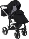 Trio Junama Diamond S Line White/Black Telaio Cromato Prima infanzia/Passeggini carrozzine e accessori/Passeggini e carrozzine/Sistemi modulari La Casa Del Bebè - Napoli, Commerciovirtuoso.it