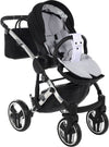 Trio Junama Diamond S Line White/Black Telaio Cromato Prima infanzia/Passeggini carrozzine e accessori/Passeggini e carrozzine/Sistemi modulari La Casa Del Bebè - Napoli, Commerciovirtuoso.it
