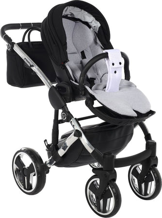 Trio Junama Diamond S Line White/Black Telaio Cromato Prima infanzia/Passeggini carrozzine e accessori/Passeggini e carrozzine/Sistemi modulari La Casa Del Bebè - Napoli, Commerciovirtuoso.it