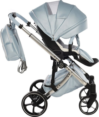 Trio-Junama-Fluo-Italy-Azzurro/Bianco-Telaio-Cromato