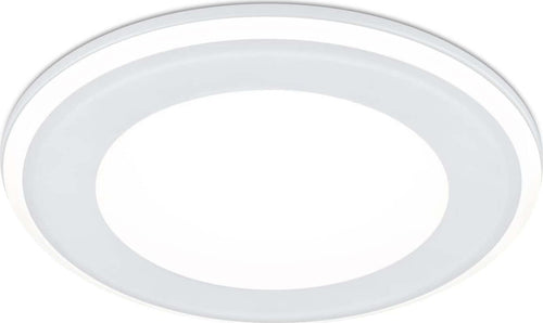 TRIO-LEUCHTEN---FARETTO-DA-INCASSO-AURA-IN-PLASTICA-BIANCA-TRIPLA-ACCENSIONE