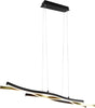 TRIO-LEUCHTEN---LAMPADA-A-SOSPENSIONE-BLAZE-A-LED-ONDULATA-METALLO-OTTONE-E-NERO-CON-REGOLAZIONE-INTENSITA'-E-TEMPERATURA-LUCE-CON-INTERRUTTORE-LUNGHEZZA-108CM