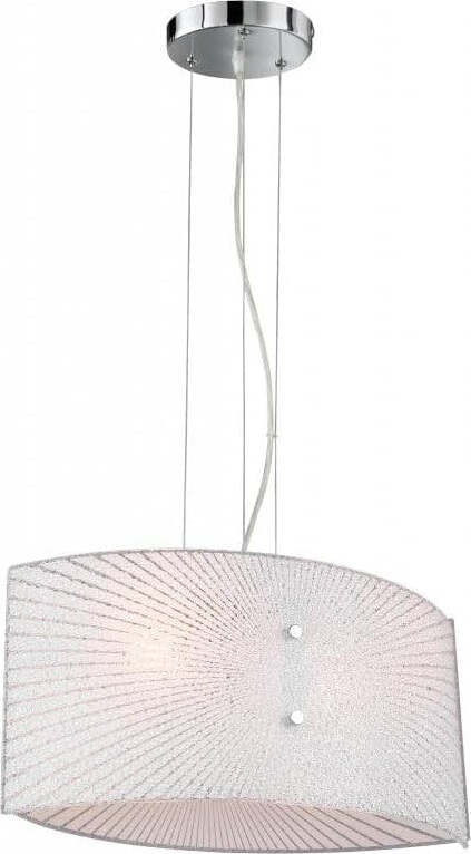 TRIO-LEUCHTEN---LAMPADA-A-SOSPENSIONE-ELISA-IN-DOPPIO-VETRO-DECORO-E-GRANIGLIA-DI-VETRO-LUNGHEZZA-40CM