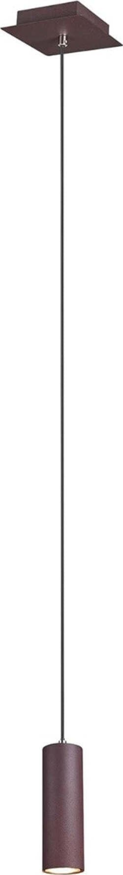 TRIO-LEUCHTEN---LAMPADARIO-A-SOSPENSIONE-MARLEY-CILINDRO-METALLO/RUGGINE