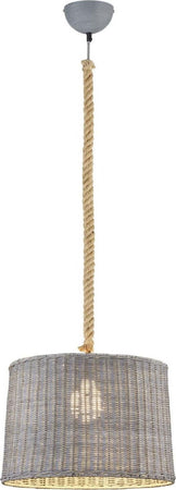 TRIO-LEUCHTEN---LAMPADARIO-A-SOSPENSIONE-ROTIN-GRIGIO-CORDA-IN-JUTA