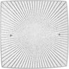TRIO-LEUCHTEN---PLAFONIERA-QUADRATA-ELISA-40x40CM-VETRO-DECORATO-E-GRANIGLIA-DI-VETRO
