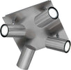 TRIO-LEUCHTEN---PLAFONIERA-QUADRATA-MARLEY-4xGU10-IN-ACCIAIO-24x24MM