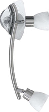 Trio-Leuchten-Mercury-Trio-8161021-07-Barra-2-Luci,-28-W,-Nichel-Opaco-G9-[Classe-di-efficienza-energetica-C]