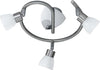 Trio-Leuchten-Mercury-Trio-8161931-07-Lampada-da-Soffitto-con-Alogena,-in-Nichel-Opaco,-Vetro-Bianco-G9,-28-W-[Classe-di-efficienza-energetica-C]
