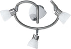 Trio-Leuchten-Mercury-Trio-8161931-07-Lampada-da-Soffitto-con-Alogena,-in-Nichel-Opaco,-Vetro-Bianco-G9,-28-W-[Classe-di-efficienza-energetica-C]