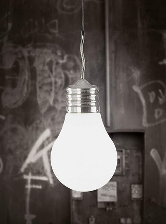 Trio-Leuchten-Trio-3401011-07-Living-Lighting-Lampada-a-Sospensione,-Metallico,-25-cm,-Bianco-E27-[Classe-di-efficienza-energetica-C]