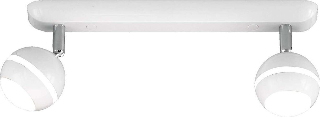 Trio-Leuchten-Trio-828210201-Baloubet-Faretto-LED,-2x3.8-Watt,-Bianco,-36x4.5x15-cm-SMD-3,8W-[Classe-di-efficienza-energetica-A]