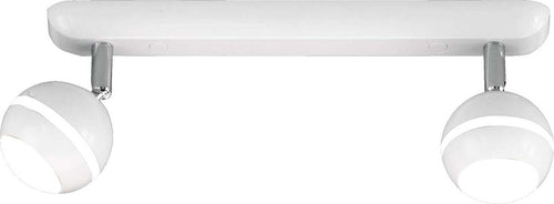 Trio-Leuchten-Trio-828210201-Baloubet-Faretto-LED,-2x3.8-Watt,-Bianco,-36x4.5x15-cm-SMD-3,8W-[Classe-di-efficienza-energetica-A]