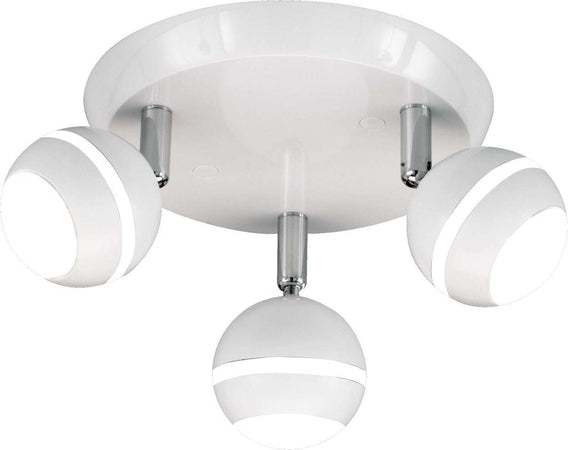 Trio-Leuchten-Trio-828230301-Baloubet-Faretto-LED,-3x3.8-Watt,-Bianco,-21-cm-SMD-3,8W,-Unica-[Classe-di-efficienza-energetica-A]