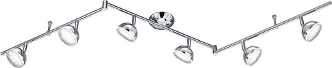 Trio-Leuchten-Trio-872810606-Bolou-Faretto-LED,-6x3.8-Watt,-Cromo,-150x10x16-cm-3.8-W-[Classe-di-efficienza-energetica-A+]