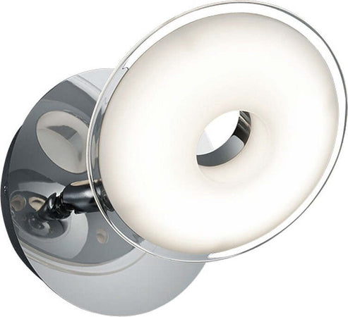 Trio-Leuchten-Trio-875910106-Pilatus-Faretto-LED,-3.8-W,-Cromato,-14-cm,-Cromo,-Wandspot-[Classe-di-efficienza-energetica-A++]