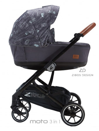 Trio Zibos Design MOTO Jeans Black