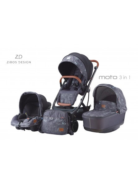 Trio Zibos Design MOTO Jeans Black