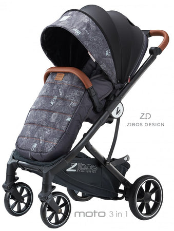 Trio Zibos Design MOTO Jeans Black