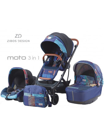 Trio Zibos Design MOTO Rebel Black