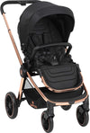 Trio Vicenza Kikkaboo Premium Black Prima infanzia/Passeggini carrozzine e accessori/Passeggini e carrozzine/Sistemi modulari La Casa Del Bebè - Napoli, Commerciovirtuoso.it