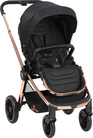 Trio Vicenza Kikkaboo Premium Black Prima infanzia/Passeggini carrozzine e accessori/Passeggini e carrozzine/Sistemi modulari La Casa Del Bebè - Napoli, Commerciovirtuoso.it