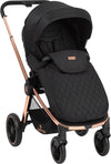 Trio Vicenza Kikkaboo Premium Black Prima infanzia/Passeggini carrozzine e accessori/Passeggini e carrozzine/Sistemi modulari La Casa Del Bebè - Napoli, Commerciovirtuoso.it